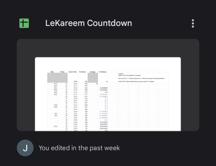 LeKareem Countdown tweet media