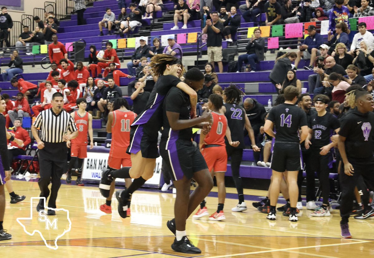 History made in the Snake Pit tonight as the Rattlers improve to 8-0 in district after defeating Judson 100-62. Congratulations on becoming the winningest basketball team in San Marcos CISD. #DontDoubtUs