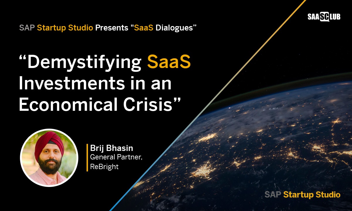 SAP Startup Studio (@sapstartupstudi) on Twitter photo Join <a href="/brijbhasin/">Brij Singh</a> at the SAP Startup Studio - SaaS Dialogues.
A series of knowledge sessions that will help early-stage startups explore the world of #SaaS, highlighting topics around investment, growth & #technology.
Become a part: sap.to/60173cZOL
<a href="/saplabsindia/">SAP LABS INDIA</a> Join <a href="/brijbhasin/">Brij Singh</a> at the SAP Startup Studio - SaaS Dialogues.
A series of knowledge sessions that will help early-stage startups explore the world of #SaaS, highlighting topics around investment, growth & #technology.
Become a part: sap.to/60173cZOL
<a href="/saplabsindia/">SAP LABS INDIA</a>