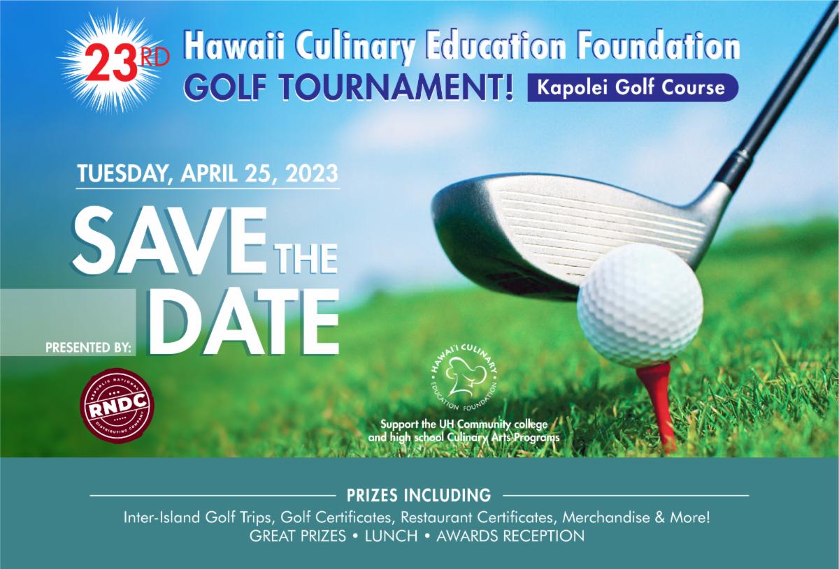 HCEF Culinary Golf tournament conta.cc/3RGdUGU