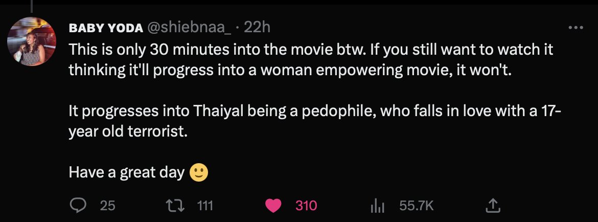 Balajijayk's tweet photo. @shiebnaa_  This made my day 😌 https://t.co/y4NqE8PibK
