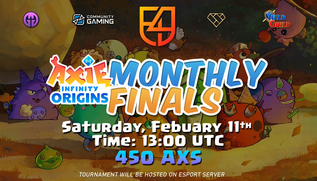 e4e_gg's tweet photo. How to Qualify for the E4E | @AxieInfinity Monthly Finals❓

👉Join our Discord: https://t.co/sldgJPLYVM

👉Participate in our Daily Tournaments &amp; earn qualifier points (QP)💯

Tournament links will be posted in our Discord Events tab! Compete and earn your spot in the finals! https://t.co/DwDQ3pc2ZA