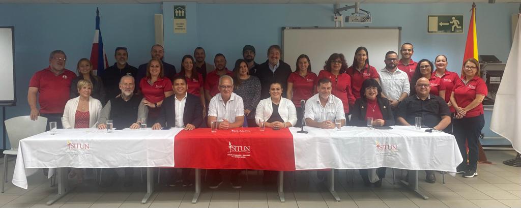 sintupup's tweet photo. El SINTUP miembro de CONTUA se solidariza y apoya la lucha de AFITEC, SINDEU y SITUN en conjunto con el sector público y universitario. Respeto al derecho a huelga, a negociar  colectivamente y presupuesto justo #contua #SINTUP #presupuesto #afitrc #sindeu #situn https://t.co/3VM1jXxu9A