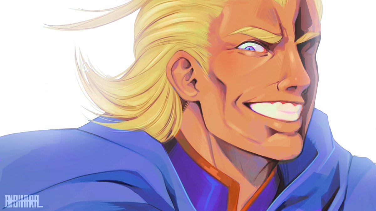 I'm catching up on MHA and I love All Might qnq, so it started as a sketch and ended up being a mostly rendered drawing ✨

#BokuNoHeroAcademia #MyHeroAcademia #ALLMIGHT #anime #art