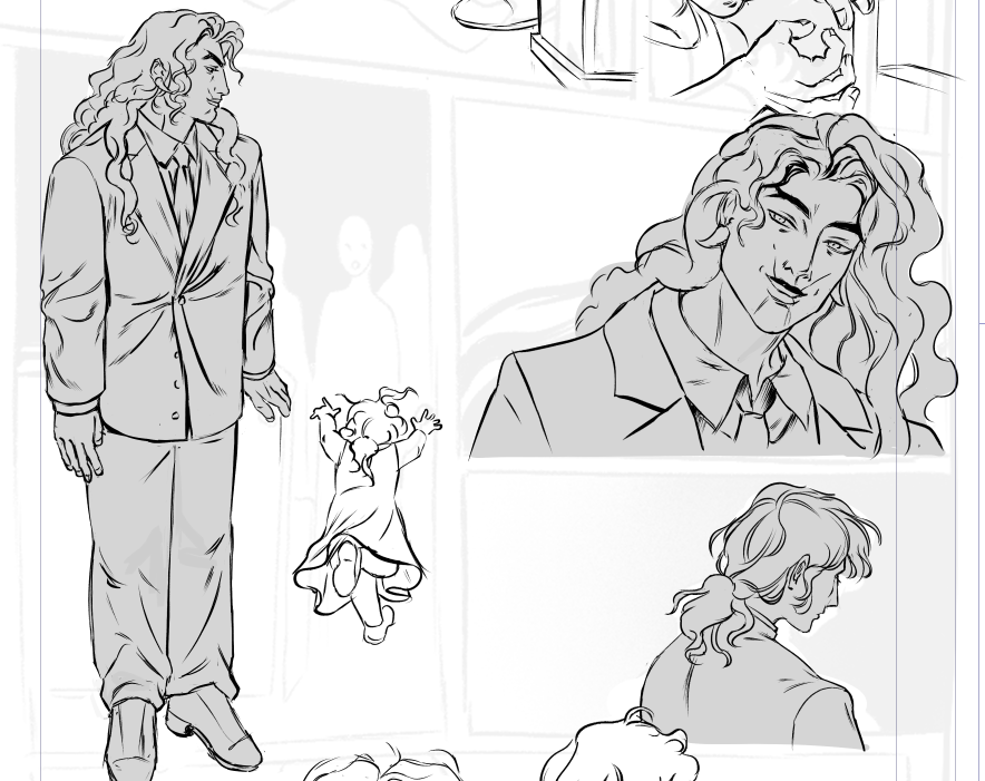 Sorry I've been quiet gal pals, I've been working on some small personal projects. A smidge of andro Khepri in the meantime! 🫡
