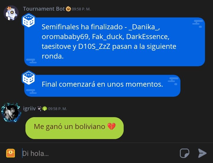 me sentí identificado.