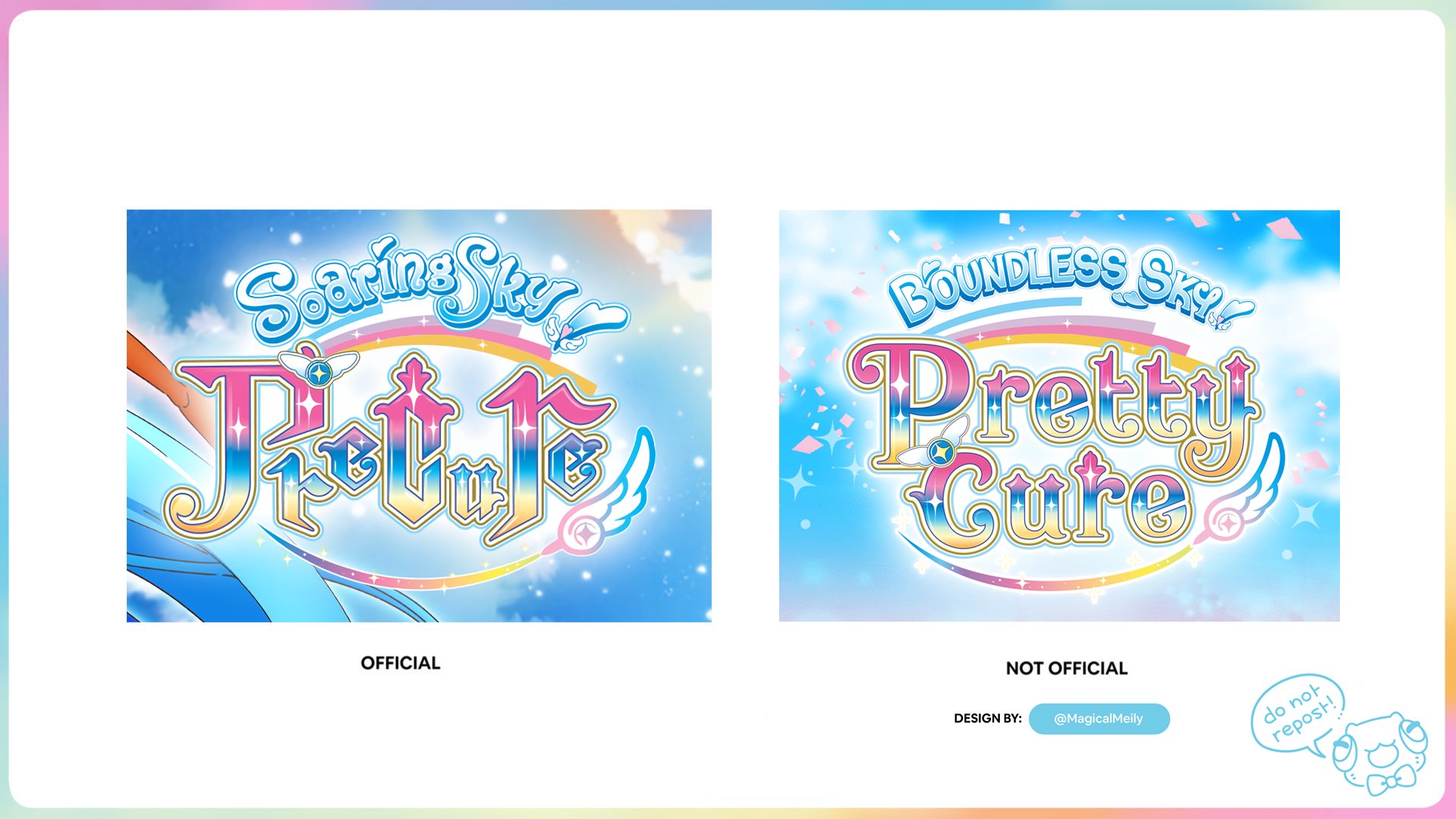 Hirogaru Sky Precure 2023 trademark and logo revealed!! (+