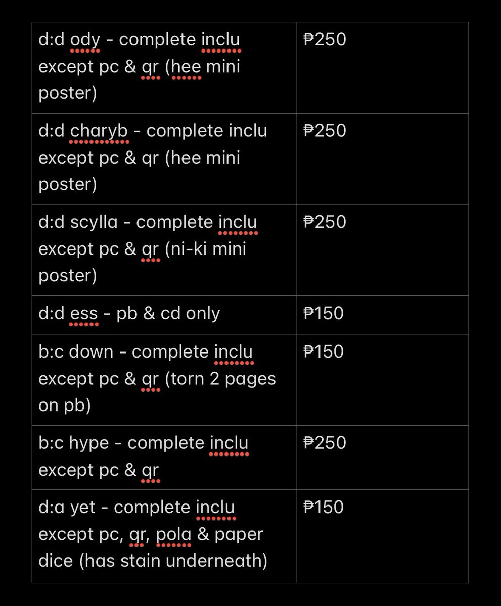 nshrkmails's tweet photo. 🪷 wts lfb ph ࿐ 

. . .  enhypen unsealed album .ᐟ

𓂃 prices on pic
𓂃 payo/ 2 days reserv
𓂃 rcbyt ! ( https://t.co/HqXPrDaZ96 )

reply mine/ dm to claim ! 

⌗ border carnival hype down dimension dilemma essential scylla odysseus charybdis dimension answer yet https://t.co/wP0SnJpzr9