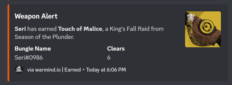 Thanks a ton <a href="/NFreak/">NapoleonicFreak</a> for the Oryx runs and the transfer of luck! Super glad to have this funny gun, but now what does it do?