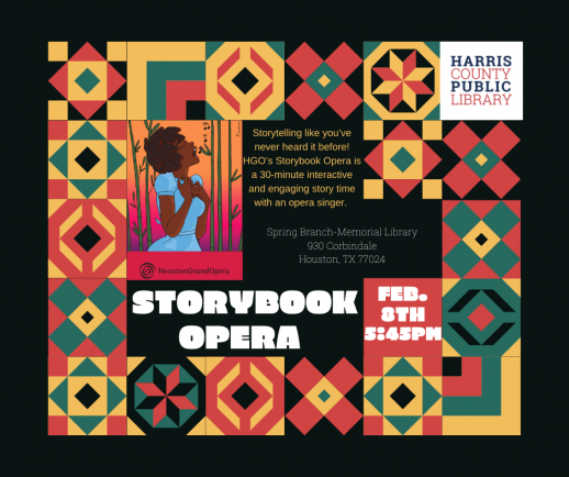 HouGrandOpera's tweet photo. The story is about Lula, the griot, or storyteller, of her community who uses the tales of her village's past to protect her village from the hungry alligators. This program is great for students in PreK-2nd grade. The event is free with registration!

https://t.co/lUzOJoIu7v https://t.co/DCU6ii8OO7