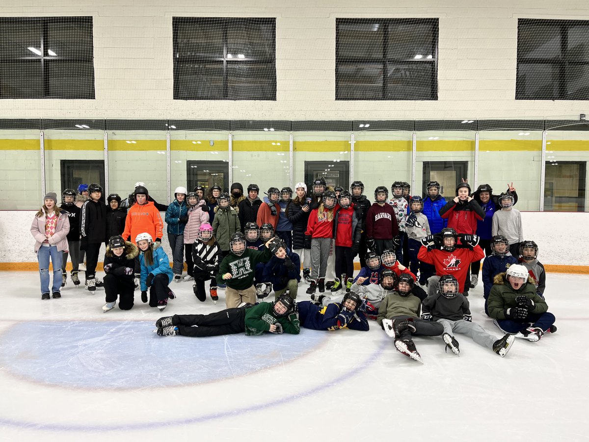 Happy faces make stronger learners. Thankful to work with the ⁦<a href="/ottawacity/">City of Ottawa</a>⁩ to provide an opportunity to skate at the WEJ arena.  ⁦<a href="/OCDSB/">OCDSB</a>⁩ ⁦@OCEAA_Athletics⁩