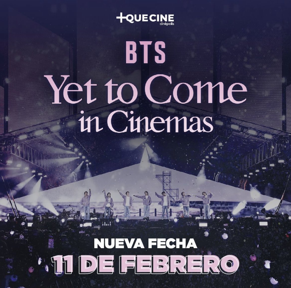 Cinepolis's tweet photo. Porque les amamos. 💜✨

¿Quién más va a venir a cantar nuevamente? 🤭 https://t.co/DPjtzlF0GC