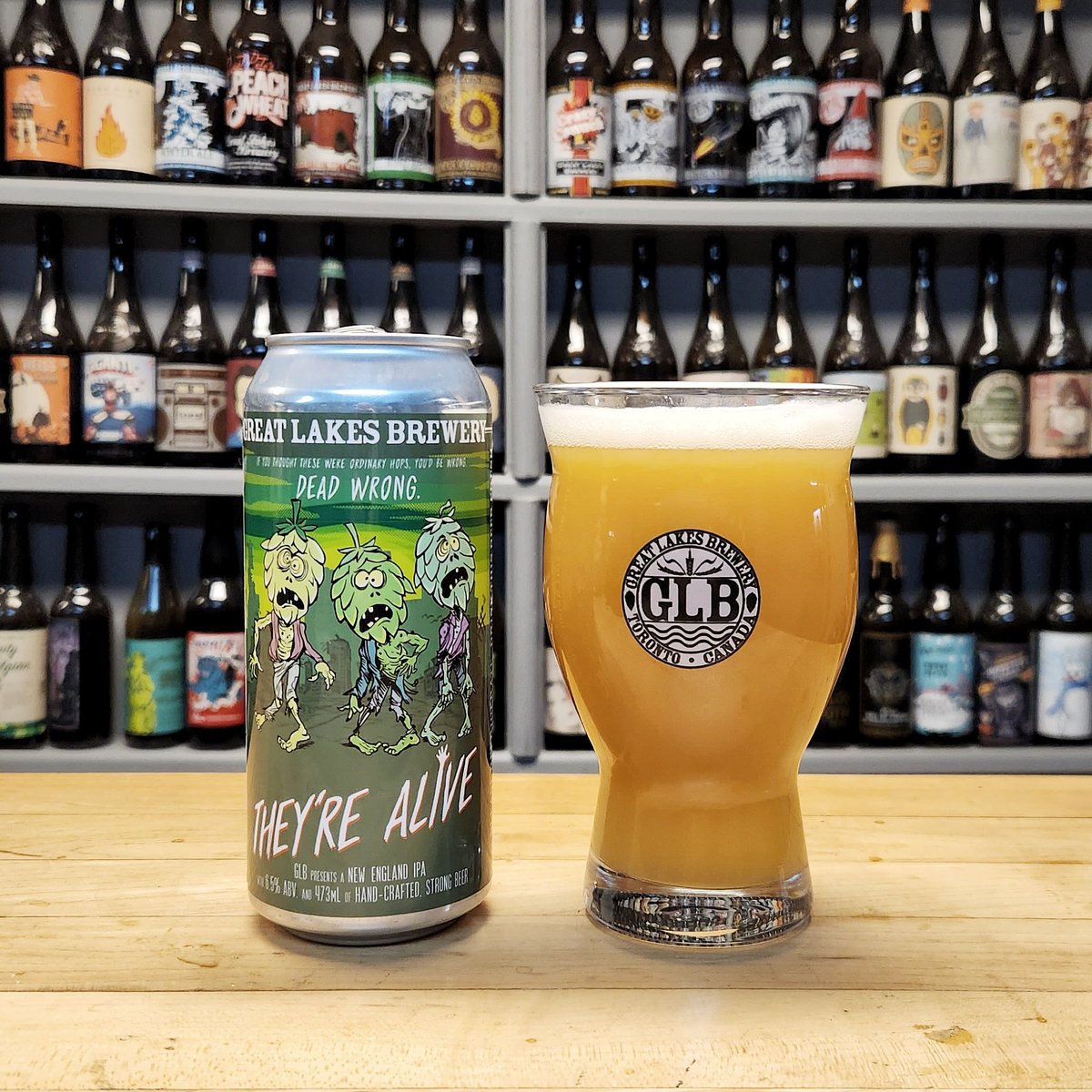 DrunkPolkaroo's tweet photo. Getting a little head start on #GLBDay with @GreatLakesBeer They're Alive New England IPA...because I can't wait till Sunday to get my GLB on!
Pouring now on Pints with Polk : https://t.co/jAmwlXmLbH https://t.co/0f7a5NVZS1
