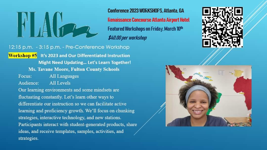 Foreign Language Association of GA on Twitter "FLAG PreConference