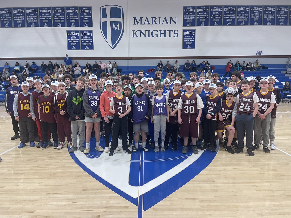 marianhssports's tweet photo. Tonight we celebrate our #FutureKnights on #ICCLNight - Thank you to all who came out! #GoKnights https://t.co/4kxjT6EuqH