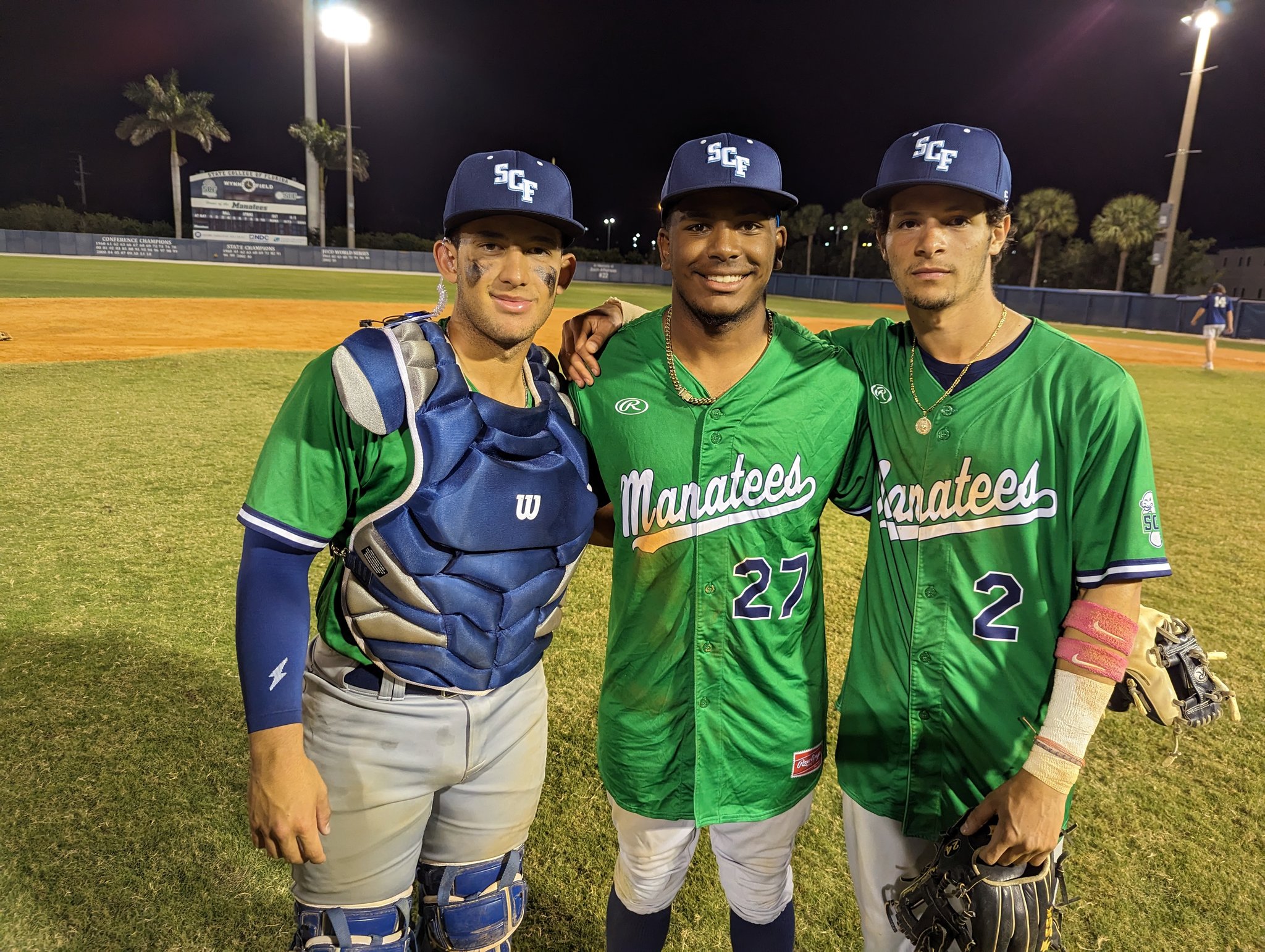SCF Baseball on Twitter: "The MANATEES win 11-7 tonight at home over