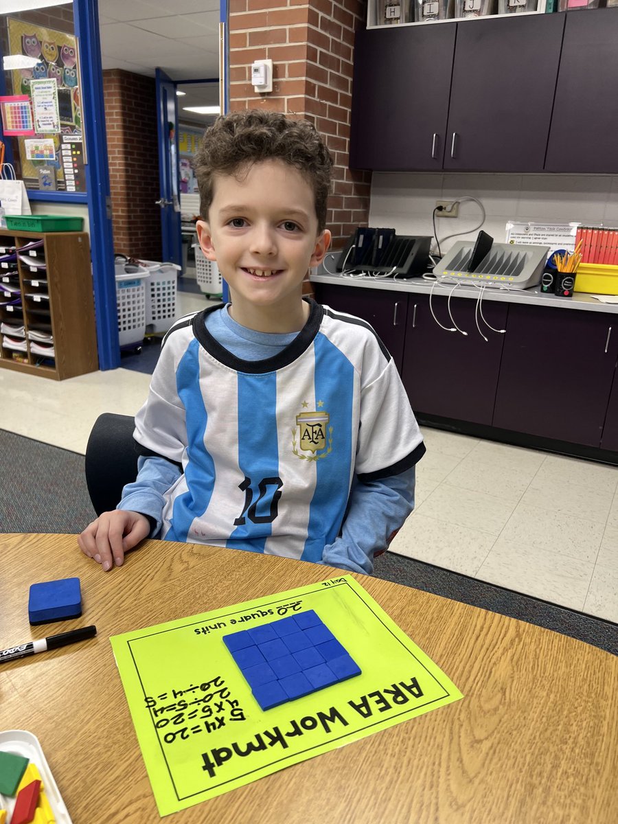 MrsCowen2nd's tweet image. Having fun while exploring area! @AHSD25Patton #mathworkshop