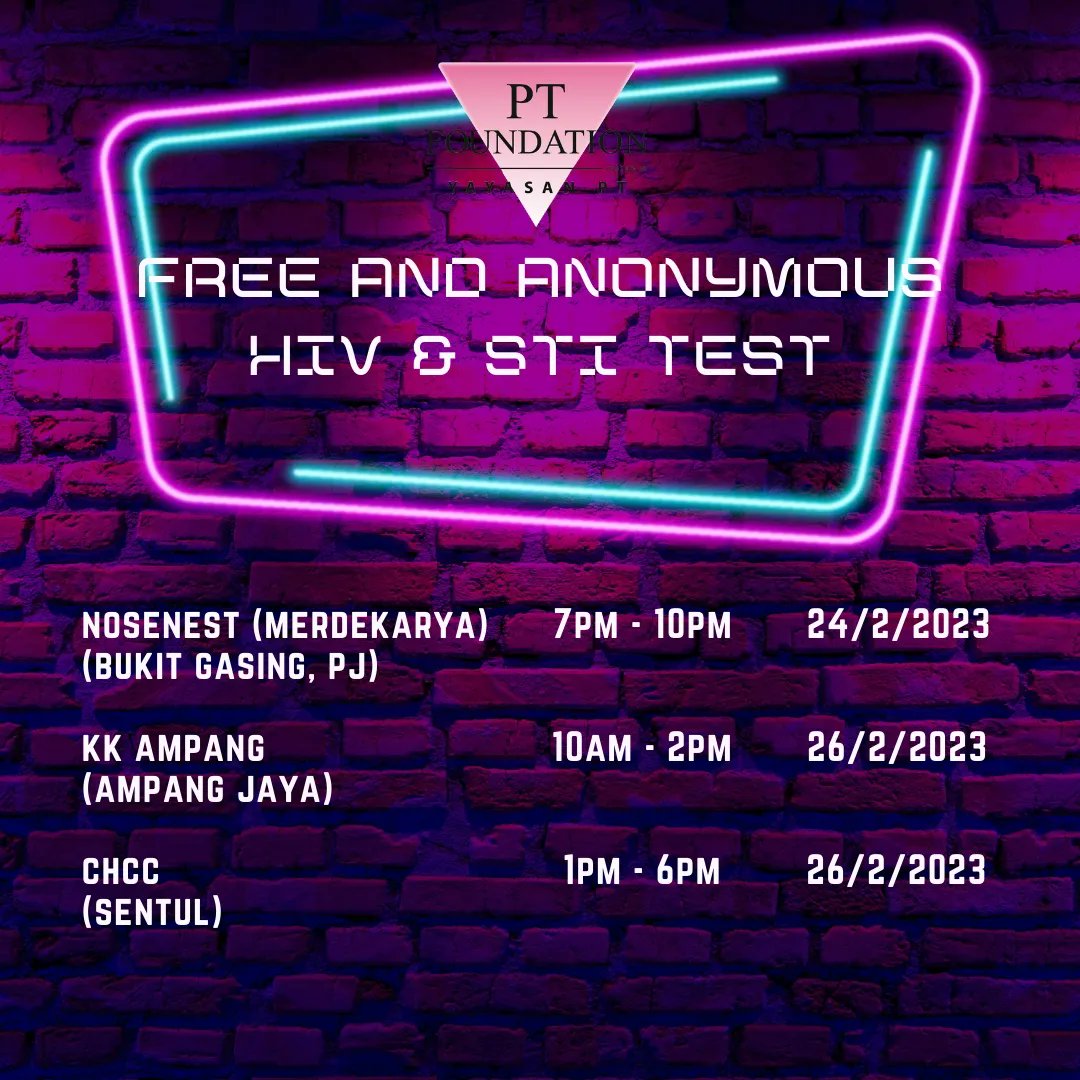 callme_dvid's tweet image. The only way to know your HIV status is to get tested.

Come and get yourself tested for FREE and ANONYMOUS with me. 
Just click the link below to book your slot now 😉or you can Dm me to know more✨
jomtest.simplybook.asia/v2/?bdp-pixel=…

#knowyourstatus #uequalsu #freehivtest