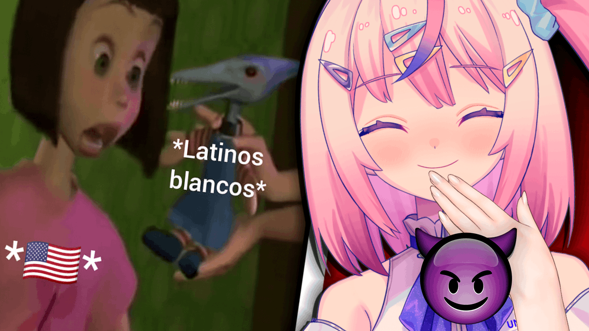 EssieVtuber's tweet photo. SI ME RIO ME VOY AL INFIERNO 👿⬇
https://t.co/ojbFwqlNe0 https://t.co/Cgs6AlVf2T