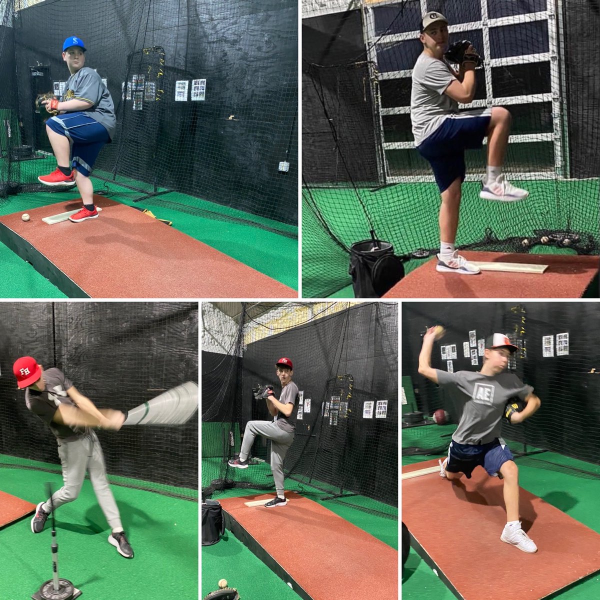 This crew is in full affect along with #pitchLogic! 
The boys absolutely got after it today, trusting my process and the off season. 
VERY PROUD