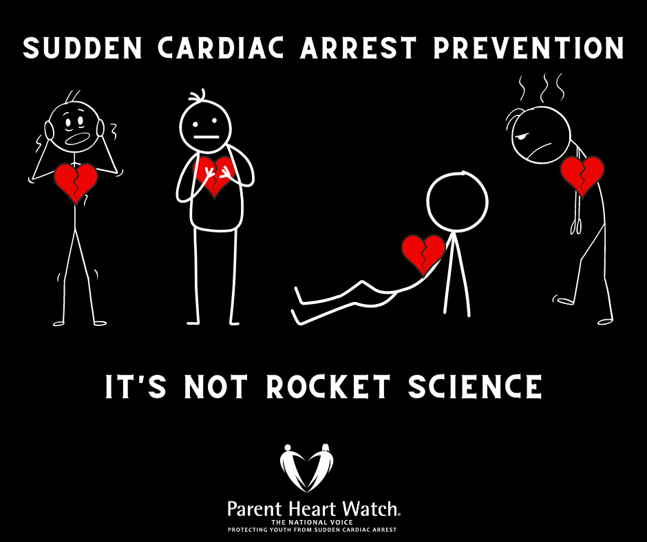 PHWorg's tweet image. Fainting. Dizziness. Racing heart. Chest pain. Shortness of breath. Extreme fatigue. Especially during physical activity. It could indicate a heart condition that puts 1 in 300 at risk. Anyone can recognize these warning signs and get checked out #NotRocketScience