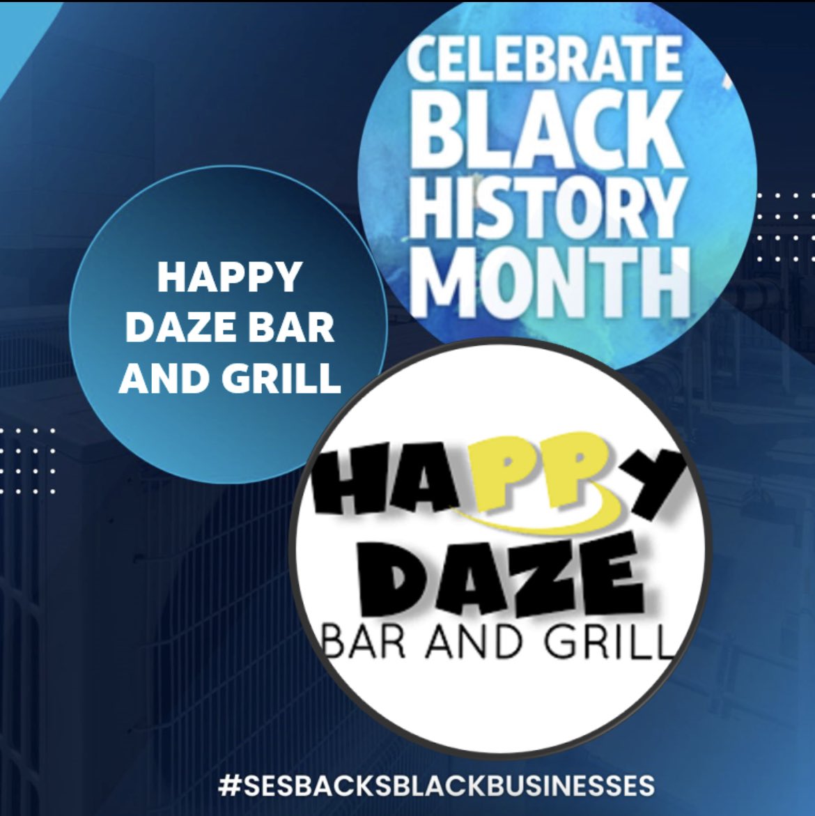 MrsJaronfelder's tweet photo. Hey @SoutheastStates today we’re highlighting #HappyDaze Bar &amp; Grill located in #GriffinGA. If you’re looking for great food &amp;good times, stop by!Get the wings!Check them out online also at https://t.co/M5Hes6bKdl. One of the BEST places to eat in Griffin!#SESbacksBlackbusinesses https://t.co/pYhxGamyz0