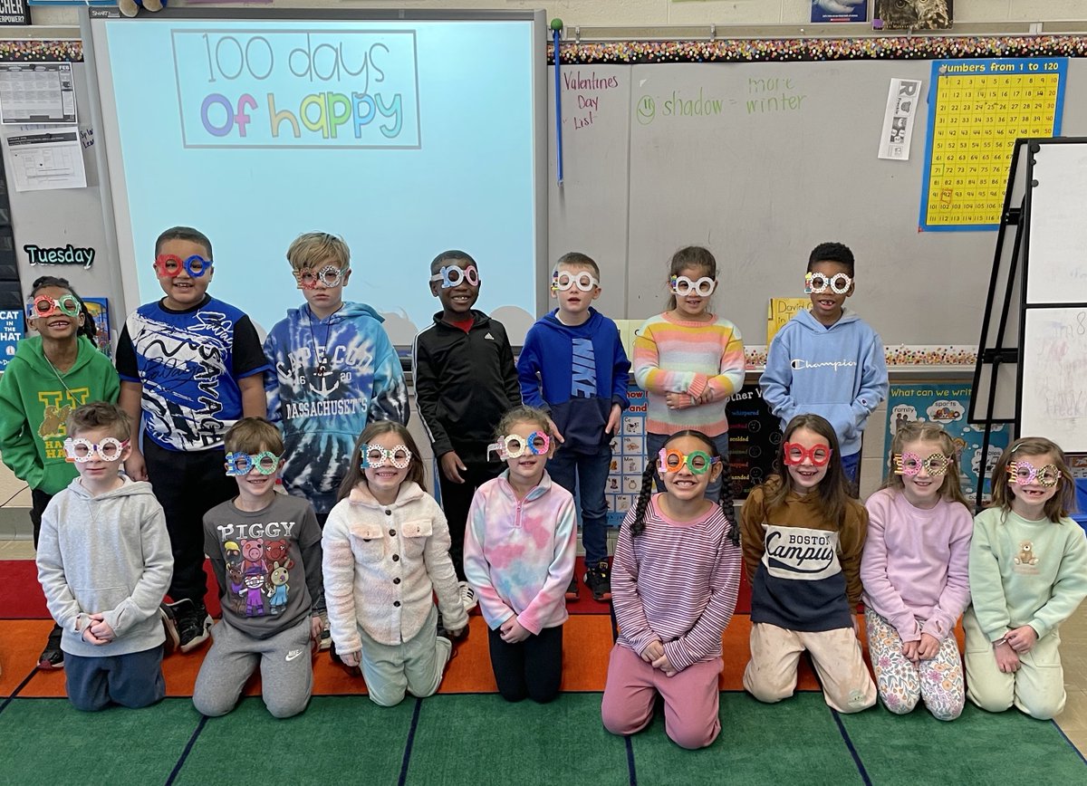 Stoughton Schools (@stoughtonps) on Twitter photo Hansen School students did all sorts of activities to mark the 100th day of school! K students are pictured holding up pretend $100 bills with their faces on it & showing the 100 items they brought to school to count. 1st grade <a href="/HansenHawks/">Hansen Hawks</a> are seen wearing 100th day glasses! Hansen School students did all sorts of activities to mark the 100th day of school! K students are pictured holding up pretend $100 bills with their faces on it & showing the 100 items they brought to school to count. 1st grade <a href="/HansenHawks/">Hansen Hawks</a> are seen wearing 100th day glasses!
