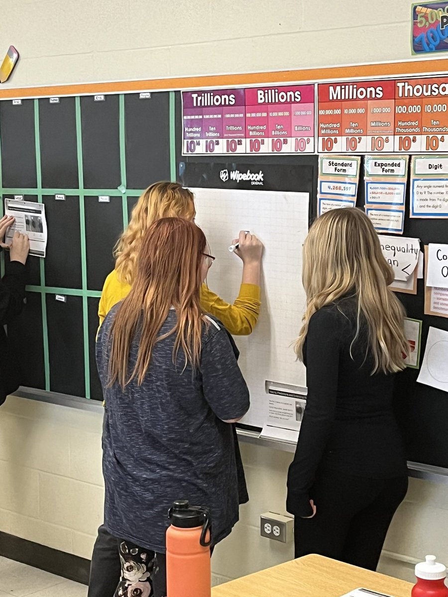ZedClass's tweet photo. “Thinking Classrooms” and vertical learning had this Gr.7 class very engaged😊 
#thinkingclassrooms
#verticallearning
#peterliljedahl
#classroomengagement
#mathlearning https://t.co/kpLYDCRkeD