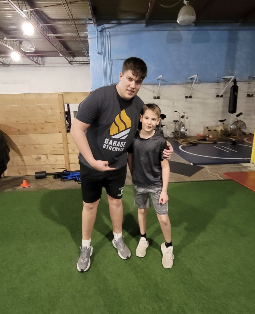 Just helping out the younger generation on my off day. What are you doing out there?