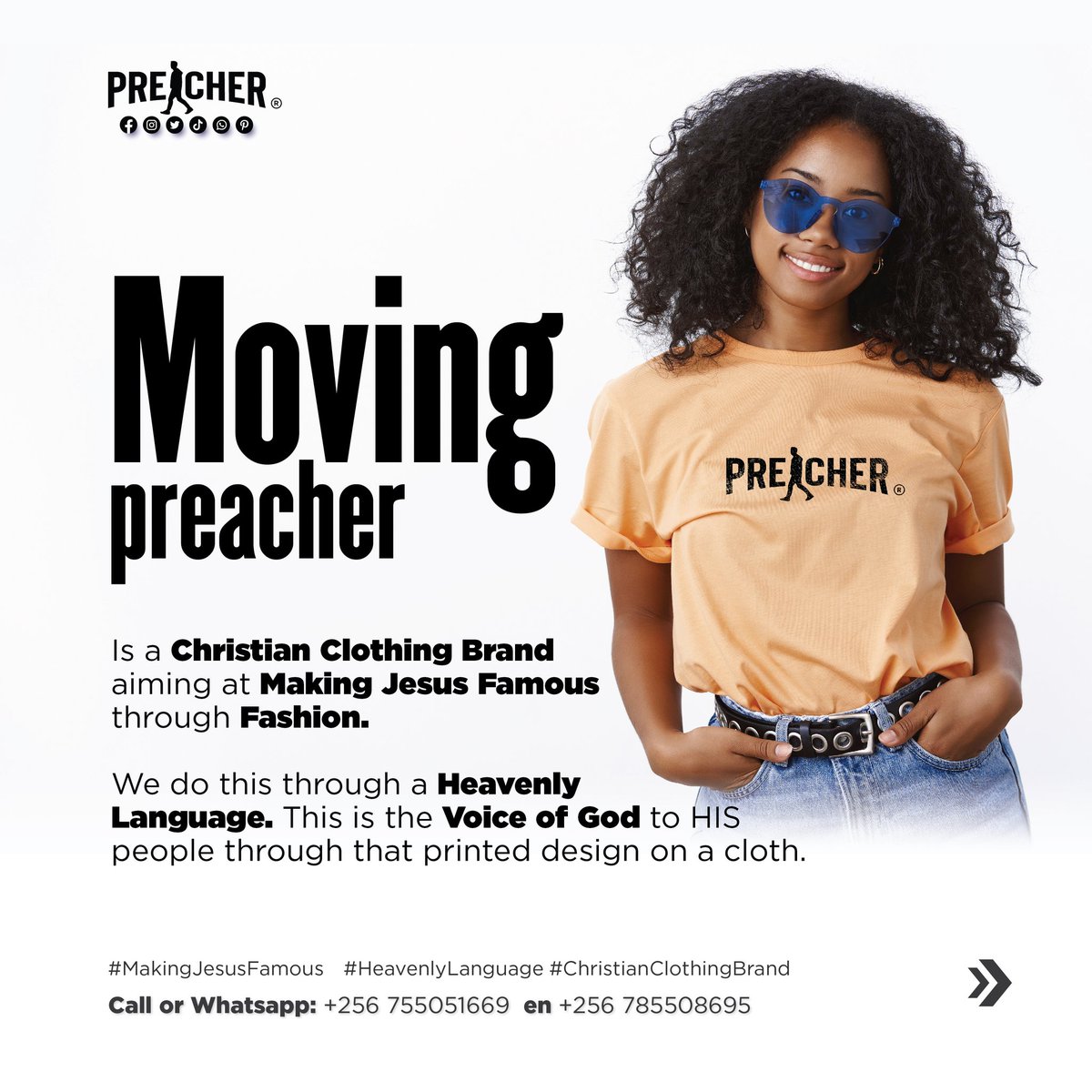 movingpreacher's tweet photo. ⚠ Reminder.
Here is briefly what we are.
#MovingPreacher #MakingJesusFamous #HeavenlyLanguage #beamovingpreacher #christianclothingbrand #TheStreetPreachersCampaign
Call: 0755051669 or 0785508695. https://t.co/1I6Dki8iun