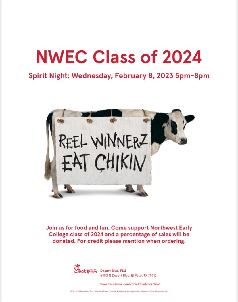 Be sure to help out the Class of 2024's fundraiser by visiting and saying "Griffins" when you show up.