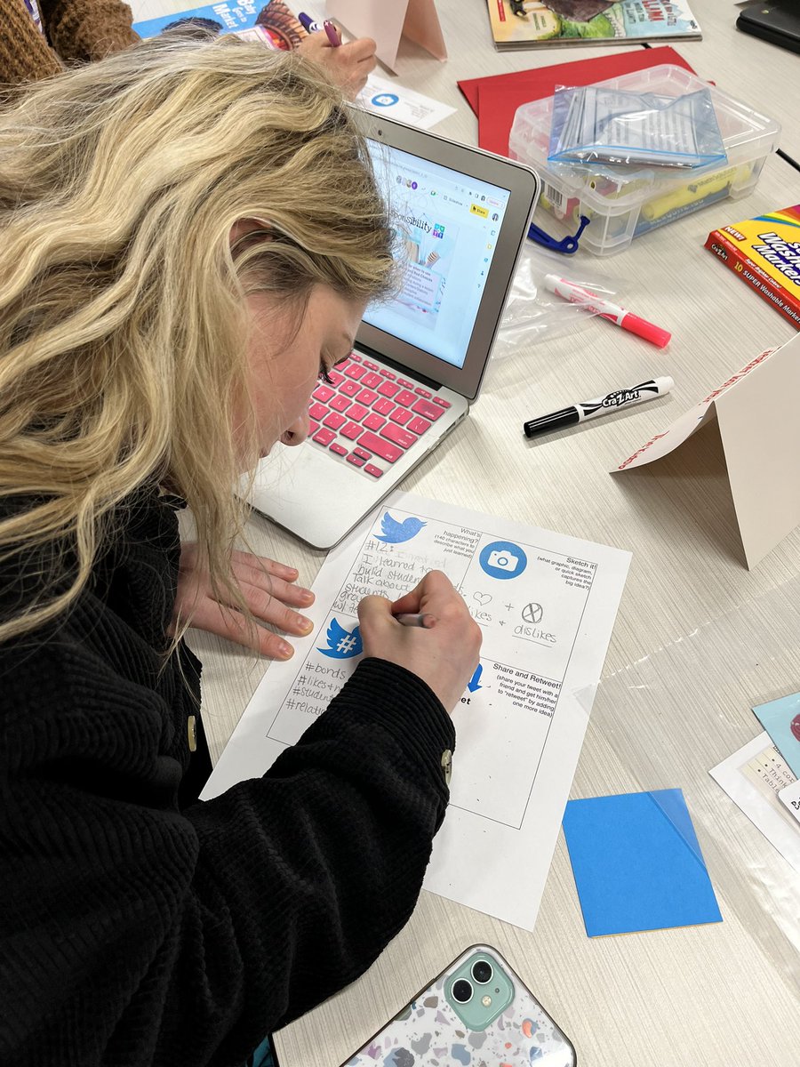 Cre8ive_Reading's tweet photo. @misdproflrng with @Ms_MooreTeaches Believing is Empowering: SEL in PreK-1st with some of the BEST littles teachers from @mesquiteisdtx talking all things #CARE #SEL #AYO and using @lead4ward strategies to make the learning stick! #misdexcellence https://t.co/V4PiGfC6fo