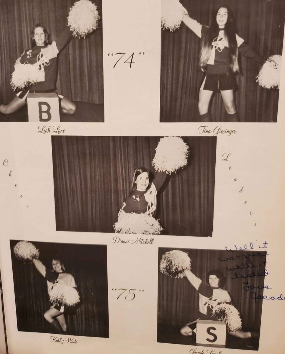 ShellyDLane's tweet photo. @CookieMarie There is a high school reunion page on Facebook and the editors are digging through the old yearbooks https://t.co/oMZ63BAFHc