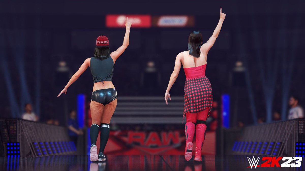 WomensQueens's tweet image. Queens @BellaTwins at #WWE2K23 😍😍❤️❤️❤️👯‍♀️💪 #BrieMode #FearlessNikki