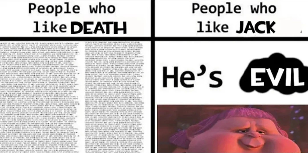 Yoklabster's tweet photo. which villain was better? https://t.co/RkR2DiZIGJ