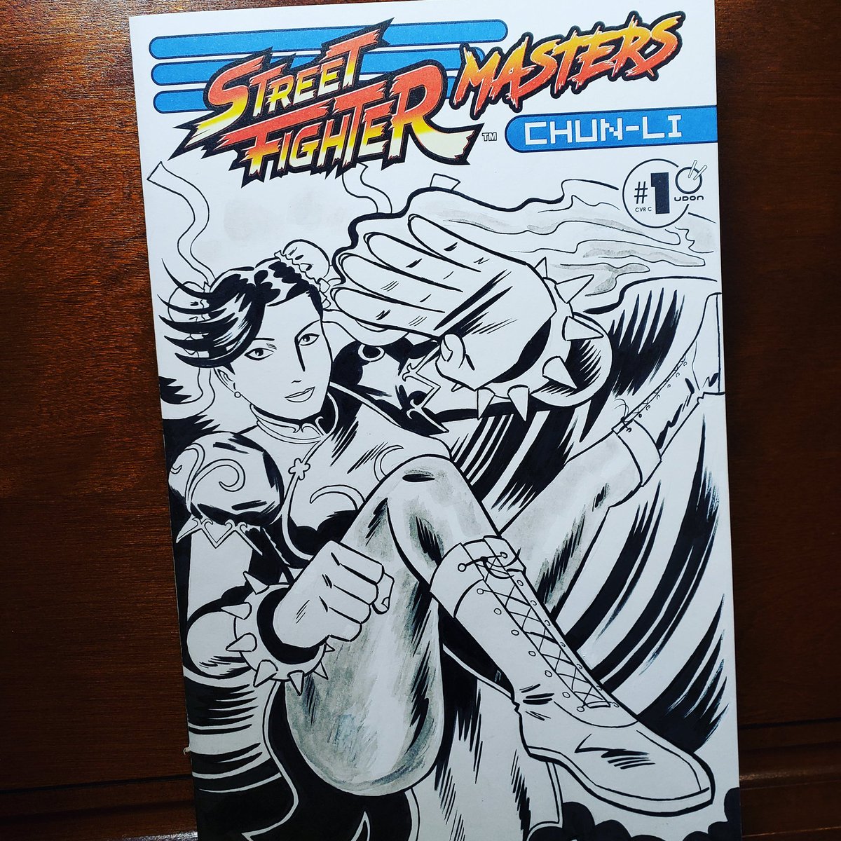 Chun-Li sketch cover for @fcfcomics annual #FCFcoversLiteracy charity event they will be doing this Spring, you will be able to bid on this and many other cool sketch covers! #StreetFighter6