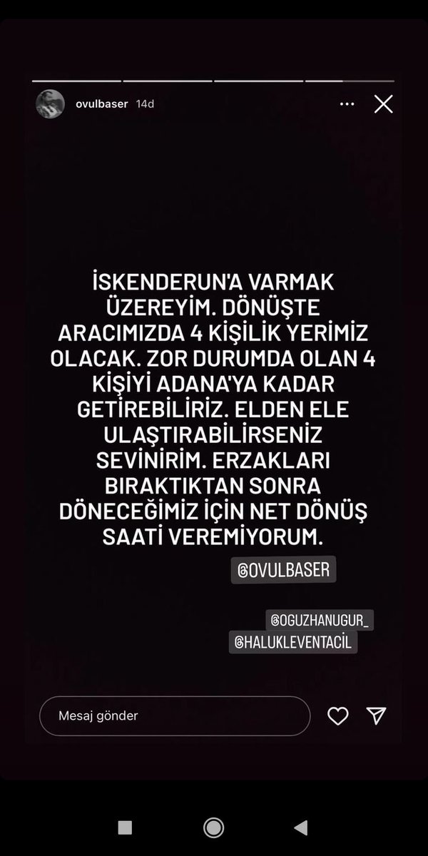 MBilqeyis's tweet photo. #ADIYAMANAFAD 
#AdıyamanYardımBekliyor 
#iskenderun https://t.co/Wk2YkGzI7X