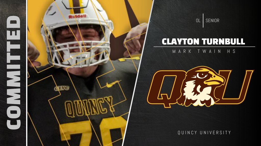 MarkTwainFB's tweet photo. Congrats to our very own Clayton Turnbull for signing with Quincy University today. The journey is just beginning @ClaytonT70 https://t.co/o38hPOrp2r