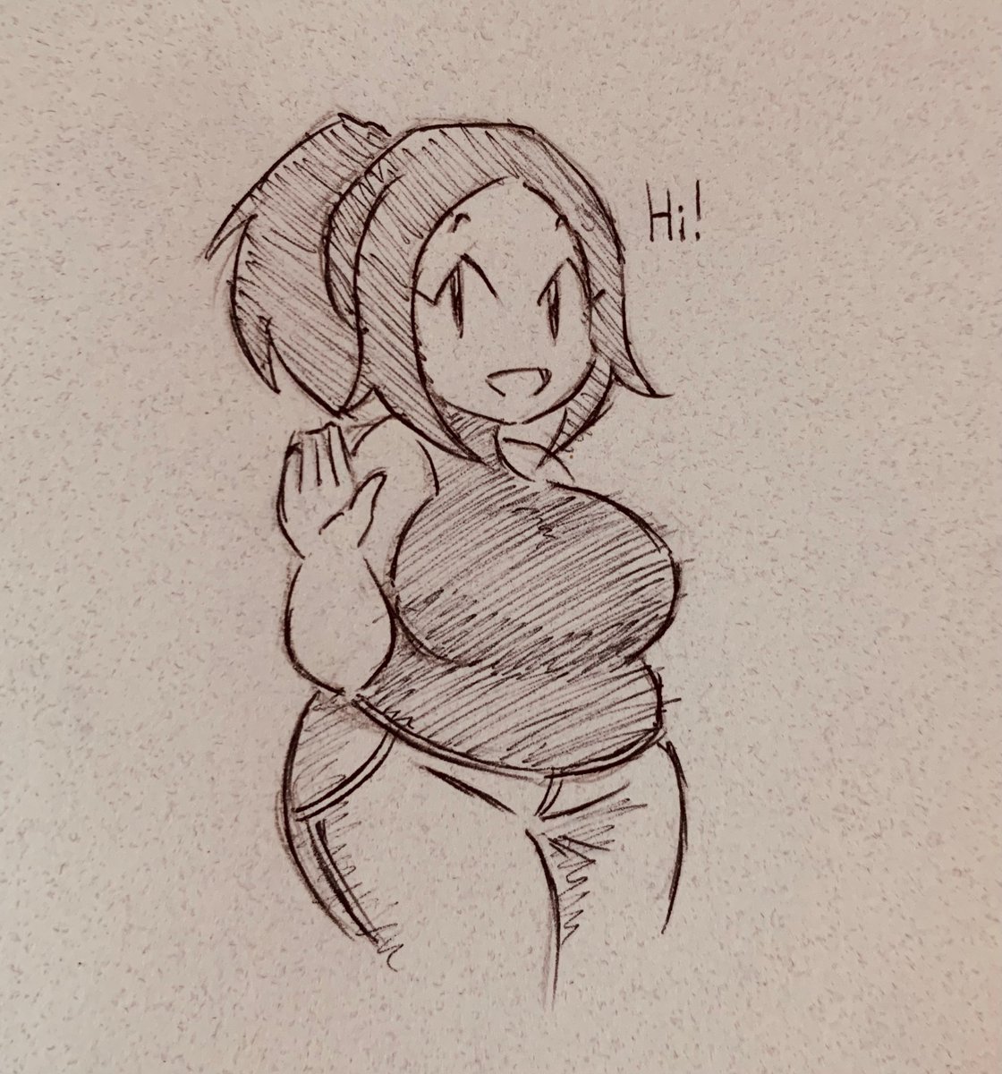JuxtaposedPunk's tweet photo. New pfp~ (Cory’s boobs are canonically not this big btw- 😅) https://t.co/LA9agOjL56