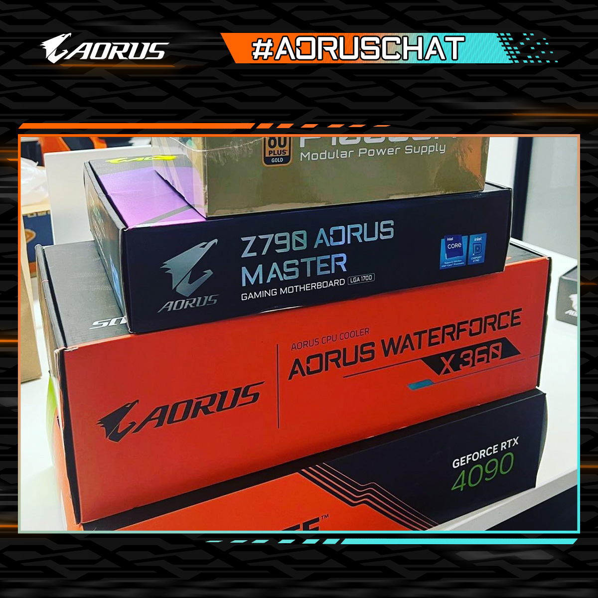 AORUS tweet media