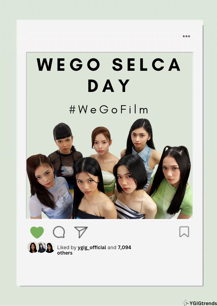 YGIGtrends's tweet photo. [🎊] TWITTER PARTY 

Hold that pose because it's 8th of February and that means it’s our second Selca Day, WeGo! 

Flex your best picture and use our hashtags and post it with confidence. 😉

WEGO SELCA DAY
#WeGoFilm
#YGIG @ygig_official https://t.co/dfeEwBVjeu