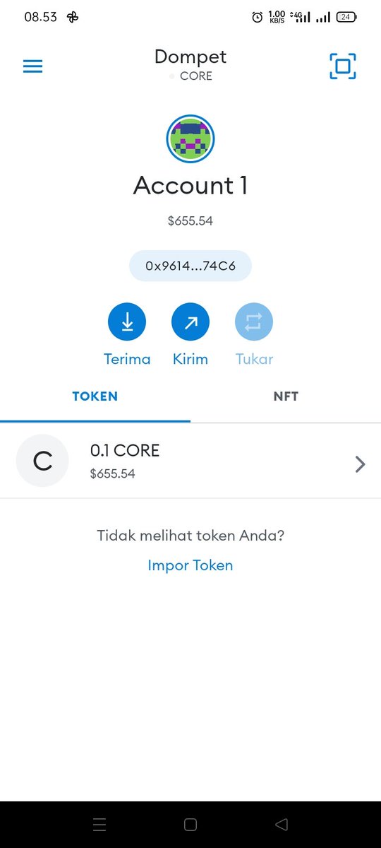 servantofGod86's tweet photo. @corechaincrypto @Coredao_Org Has your $CORE landed on metamask? https://t.co/hjRj9A7ONZ