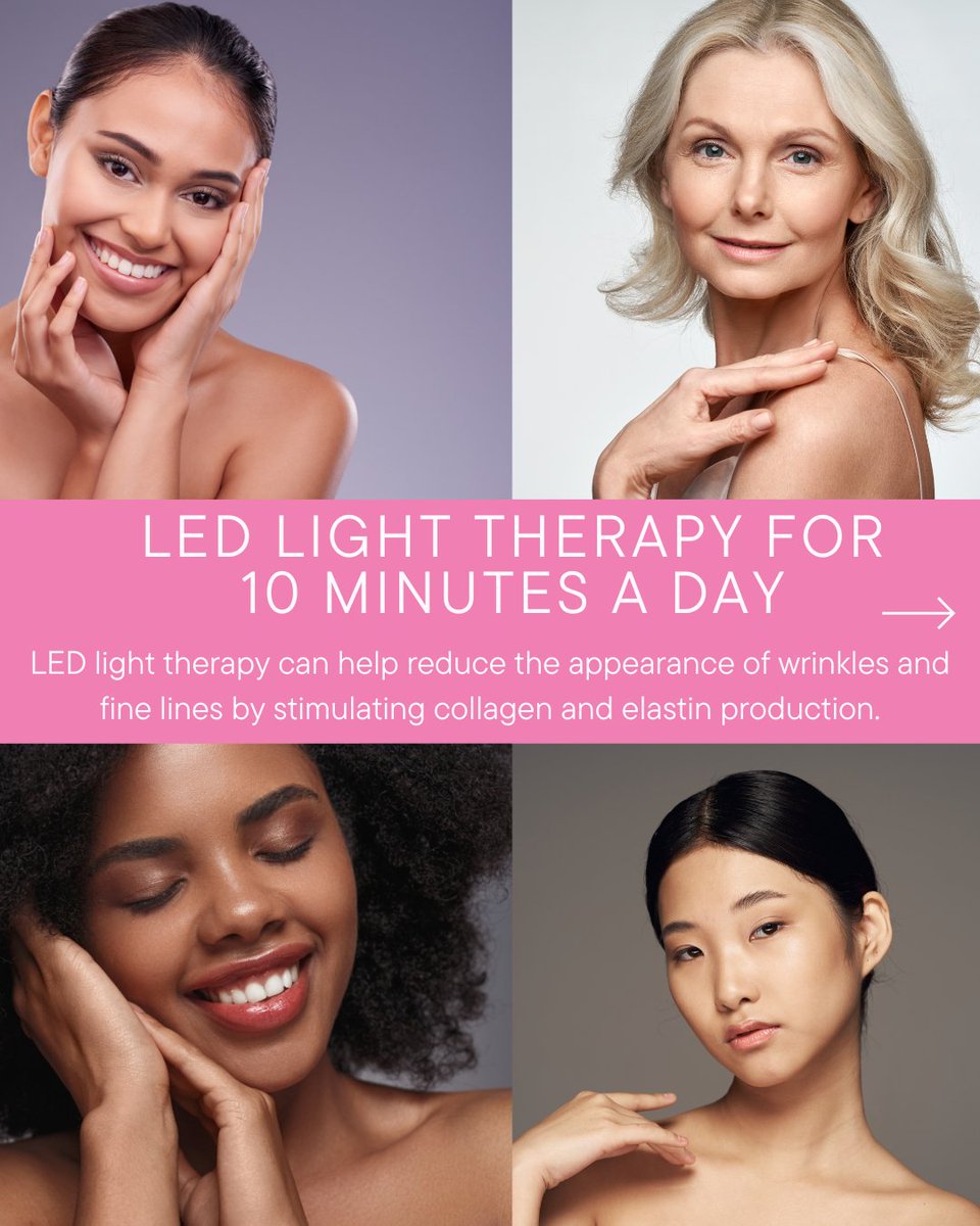 10 minutes of LED Light Therapy makes all the difference
#skintips #skingoals #skincareaddict #healthyskin #cleanskincare #clearskin #beautytips #skincareregime #skin