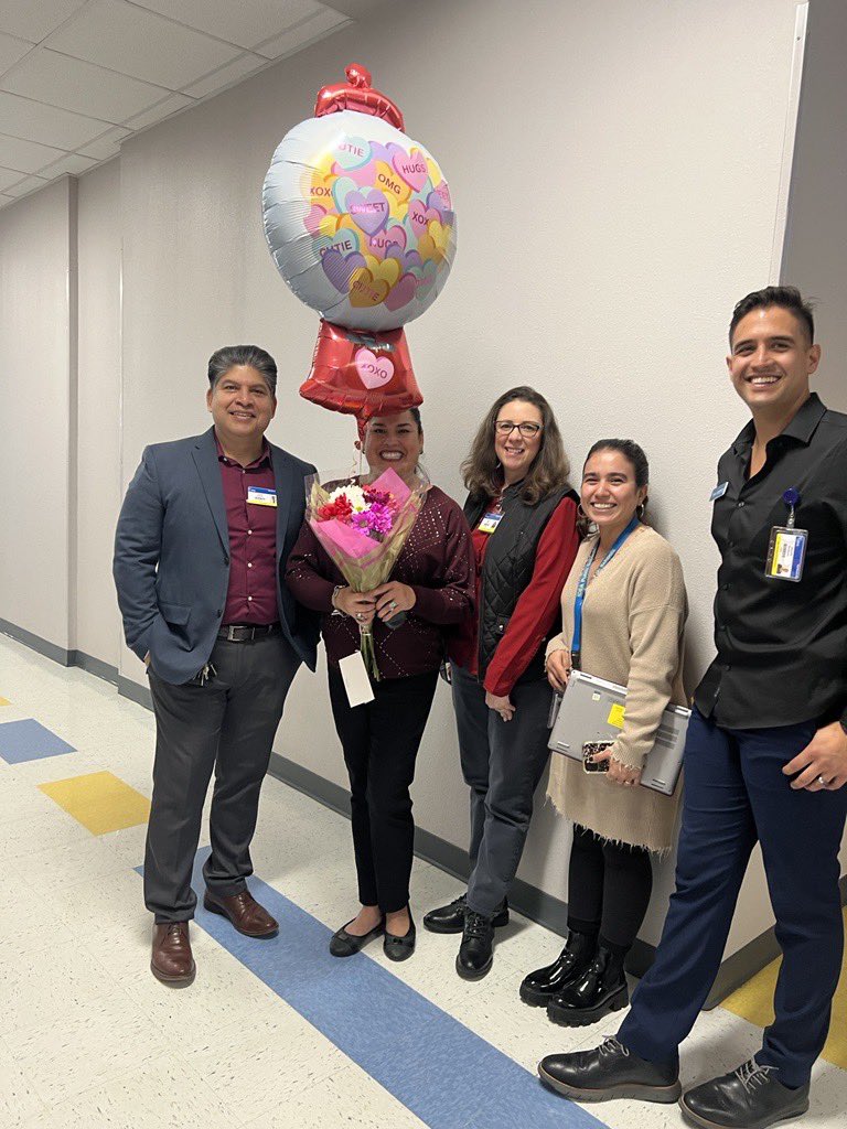 Celebrating our counselor, Ms. Rivera, the heart of Mesquite Hills CP 💙💛. Thank you for all that you do! #TeamandFamily