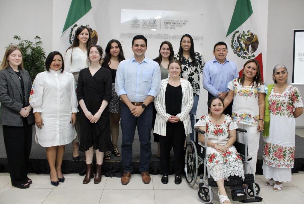 Les comparto que hace unos días participé en una reunión en el <a href="/CongresoYucatan/">Congreso Yucatán</a> con el Ministerio de Justicia de Canadá 🇨🇦 en donde abordamos que en #Yucatán el  “Acecho ” sea tipificado como delito y la reforma al Código Penal.