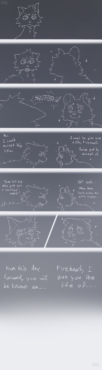 exocynraku's tweet photo. #warriorcats https://t.co/h7yV9bbbSe