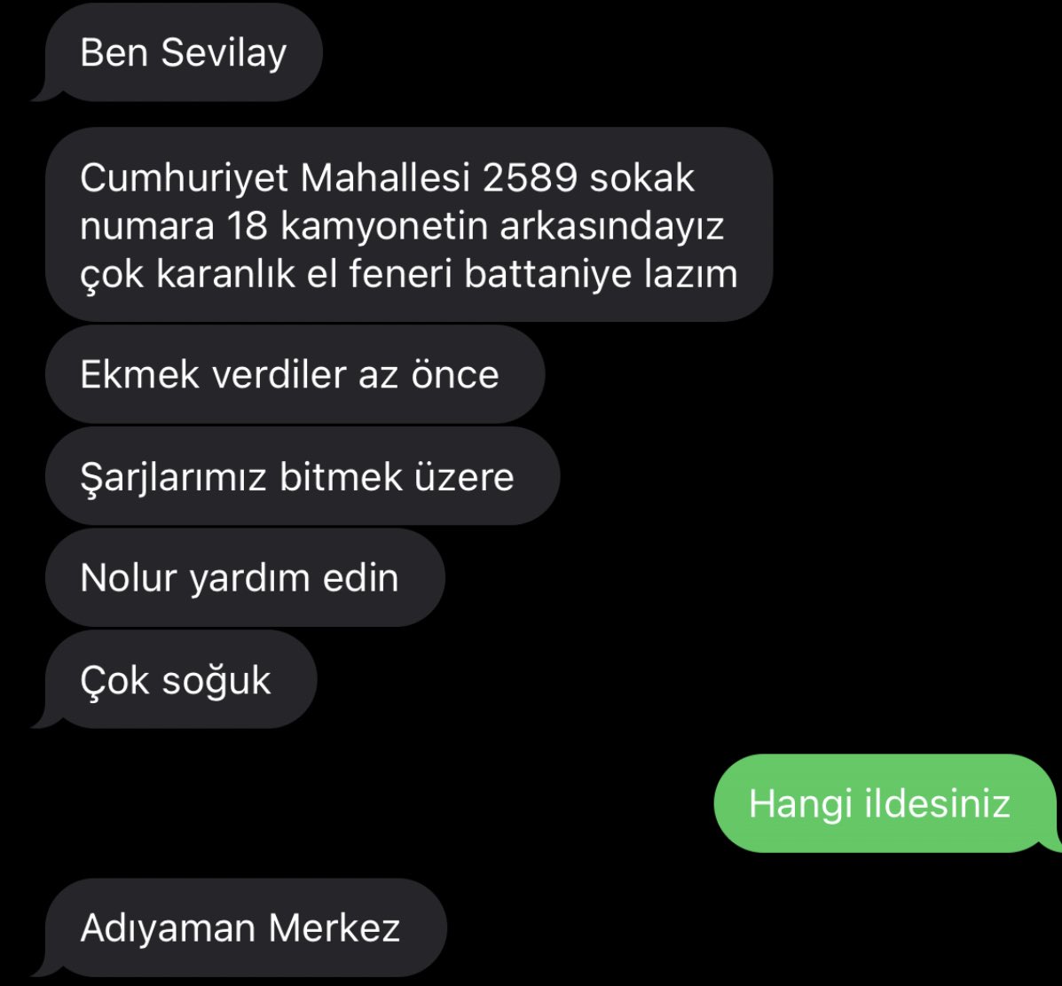 yuhhasl's tweet photo. SEVİLAY'A YARDİM!! SES VAR https://t.co/FLztNkwZEA
