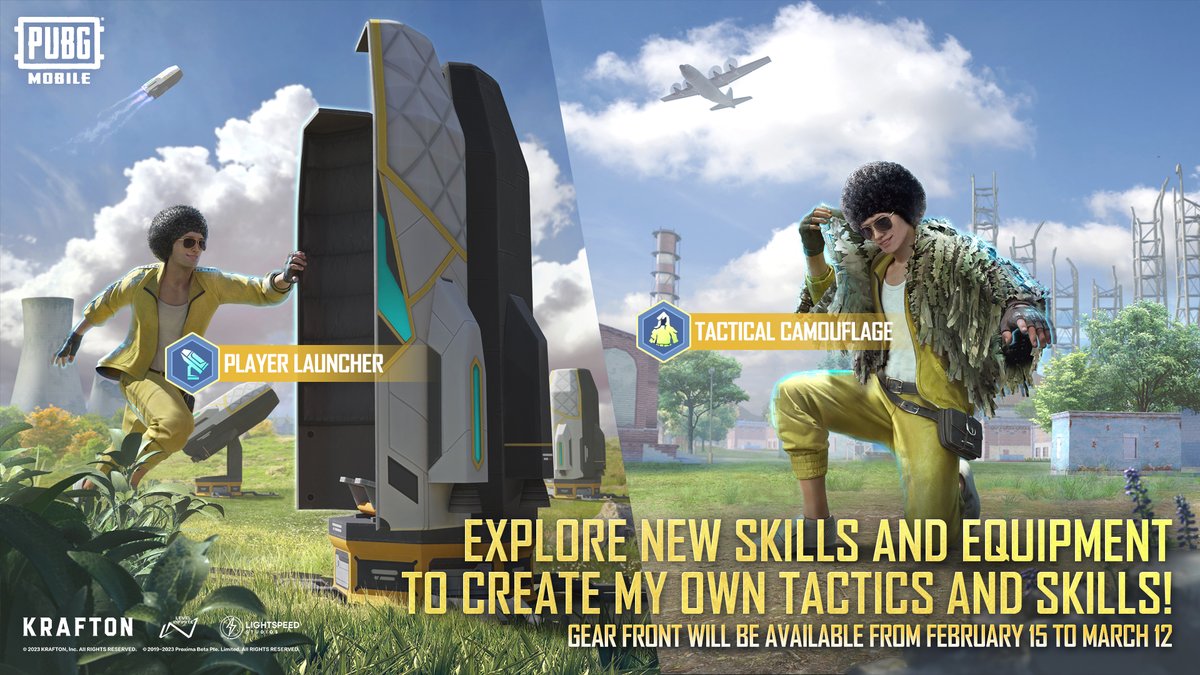 PUBGM_Europe's tweet photo. Gear up, team!
Two new skills will be available soon!
What do you think these two skills will be like?
Leave your comments below
Download and Play NOW:
https://t.co/H2j8EZU9LR
#PUBGMOBILE
#PUBGMOBILEC4S10
#GEARFRONT https://t.co/Tg4rZaH6vK