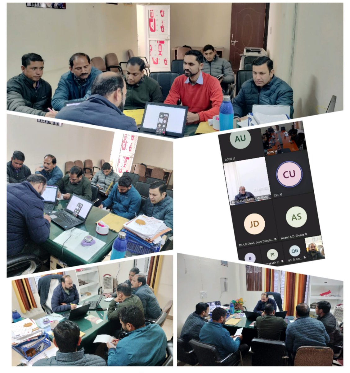 REAPUttarkashi's tweet photo. Review meeting chaired by CPD sir
Key agenda was
#A-help  #pashu sakhi #enterprise development #micro credit plan etc
@basava_ias 
@REAPUttarakhand 
@nitikakh22 
@CdoUttarkashi 
@ukcmo 
@UlacDemirag https://t.co/mApD1CRSSd