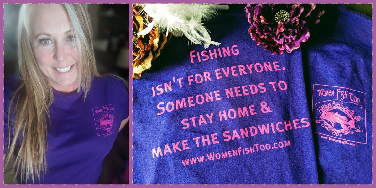 FISHING ISN'T FOR EVERYONE.
SOMEONE NEEDS TO STAY HOME & MAKE THE SANDWICHES. $17.99 Order here:
womenhunttoo.com/apps/webstore/…

#fishing #womenfishtoo #sandwiches #notforeveryone